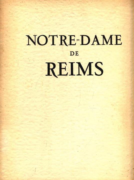 Notre-Dame de Reims -   - copertina