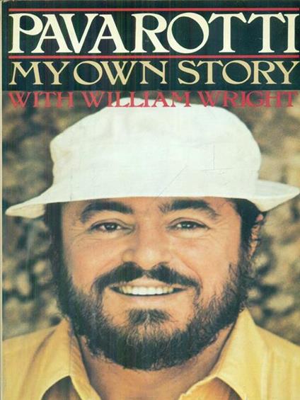   My own story - Luciano Pavarotti - copertina
