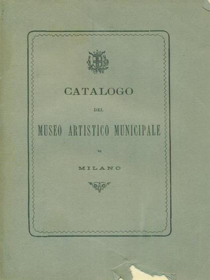   Catalogo del museo artistico municipale -   - copertina