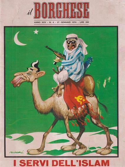 Il borghese n. 4 del 27 gennaio 1974 - copertina
