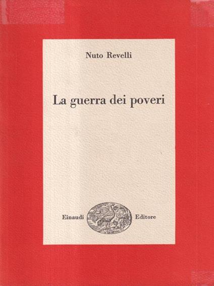 La guerra dei poveri - Nuto Revelli - copertina