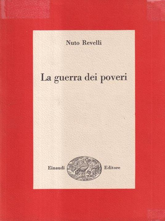 La guerra dei poveri - Nuto Revelli - copertina