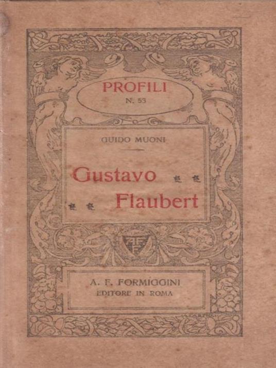 Gustavo Flaubert - Guido Muoni - copertina