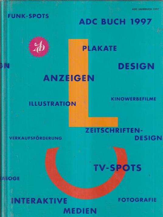 Art directors club furDeutschland - Jahrbuch 1997 - copertina