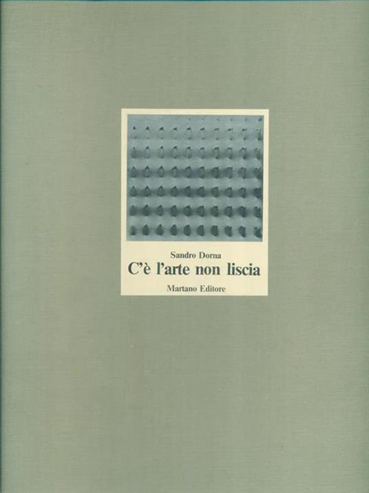   C'e' l'arte non liscia - Sandro Dorna - copertina