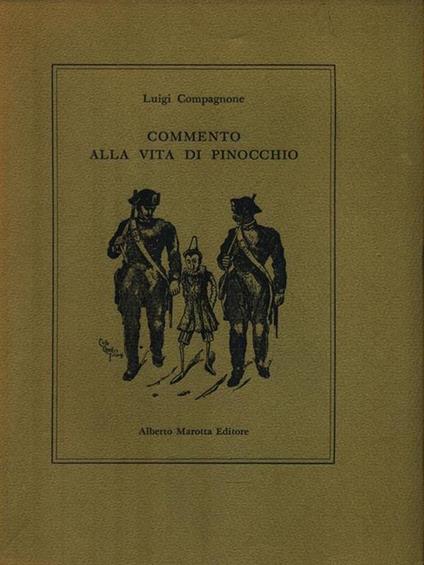 Commento alla vita di Pinocchio - Luigi Compagnone - copertina