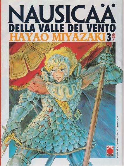 Nausicaa della valle del vento 3/7 - Hayao Miyazaki - copertina