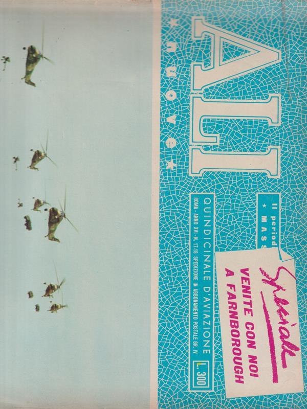 Ali nuove periodico aeronautico anno XVI da n. 17 a n. 24