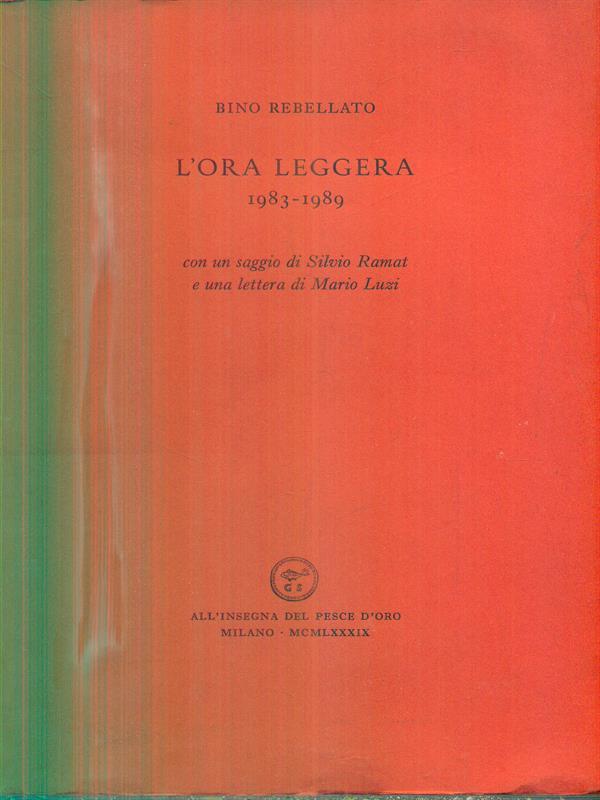 L' ora leggera