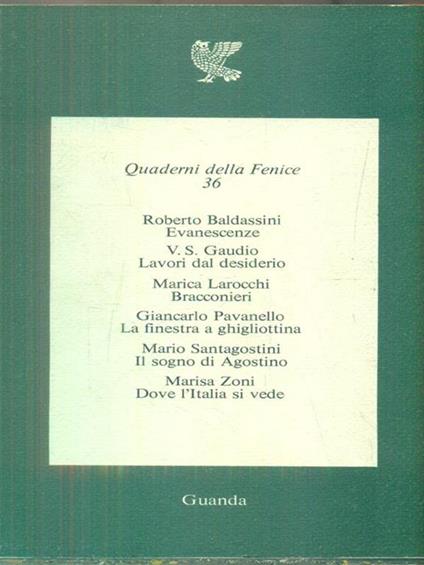   Quaderni della Fenice 36 -   - copertina