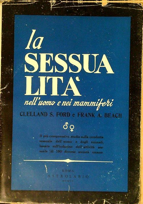 La sessualita' nell'uomo e nei mammiferi