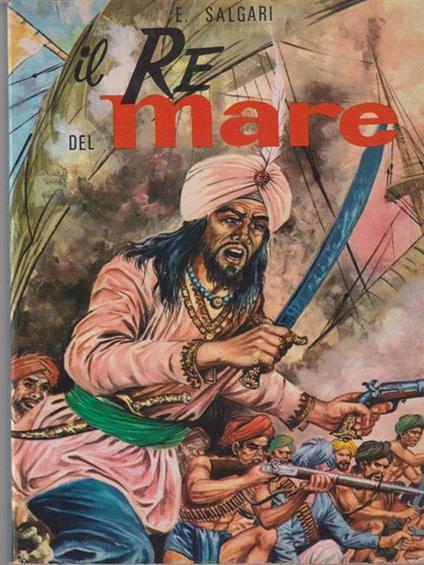 Il re del mare - Emilio Salgari - copertina