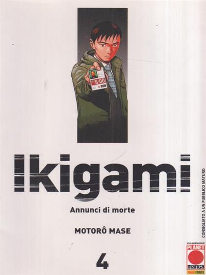 Ikigami 4 - Motoro Mase - copertina
