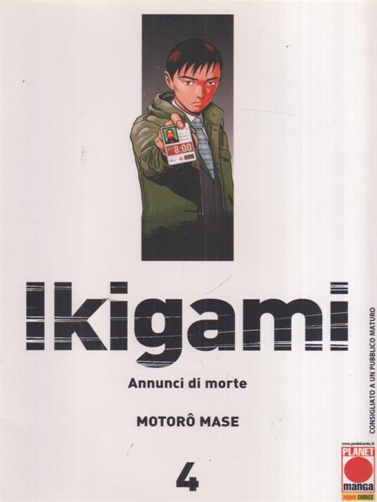 Ikigami 4 - Motoro Mase - copertina