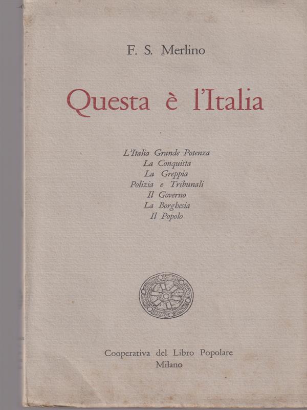 Questa è l'Italia