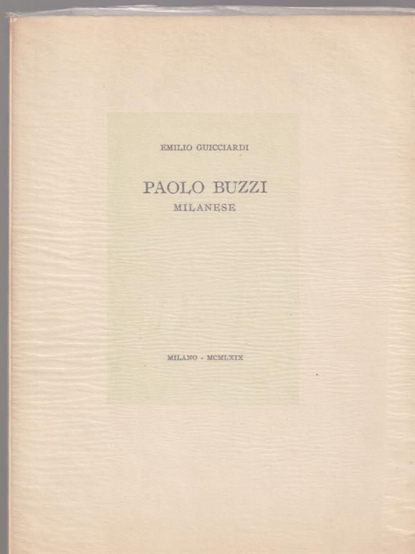 Paolo Buzzi milanese