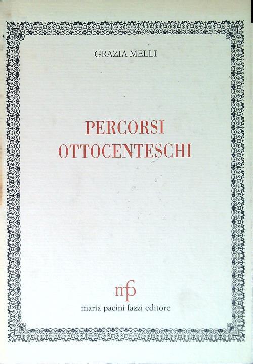  Percorsi ottocenteschi