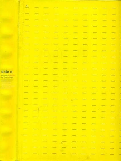 C DE C Anuario espanol de creatividad + CD -   - copertina