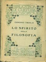 Lo  spirito della filosofia