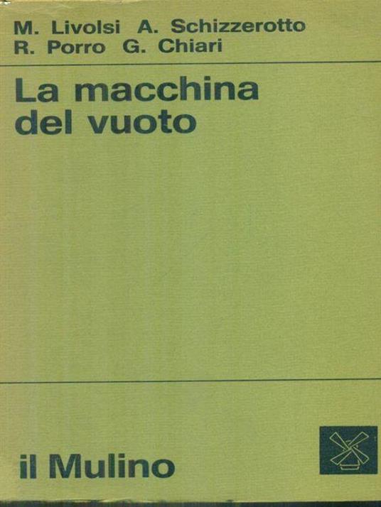 La macchina del vuoto - copertina