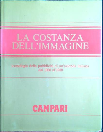 La costanza dell'immagine - copertina