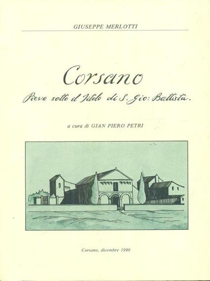 Corsano - Giuseppe Melotti - copertina