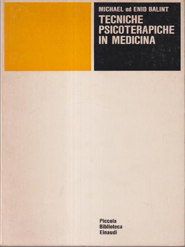 Tecniche psicoterapiche in medicina