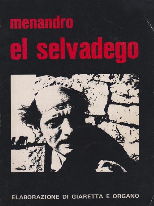 El selvadego - Menandro - copertina