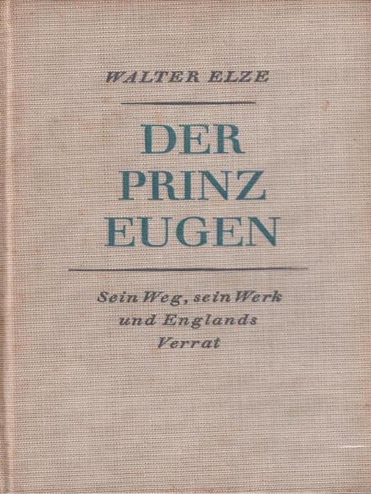 Der Prinz Eugen - copertina
