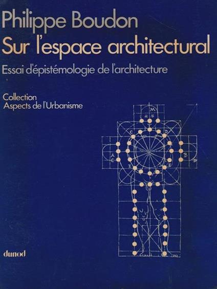 Sur l'espace architectural - Philippe Boudon - copertina