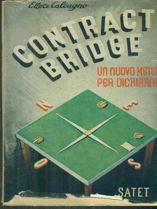   Contract Bridge - Ettore Calcagno - copertina