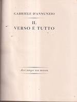 Il verso è tutto