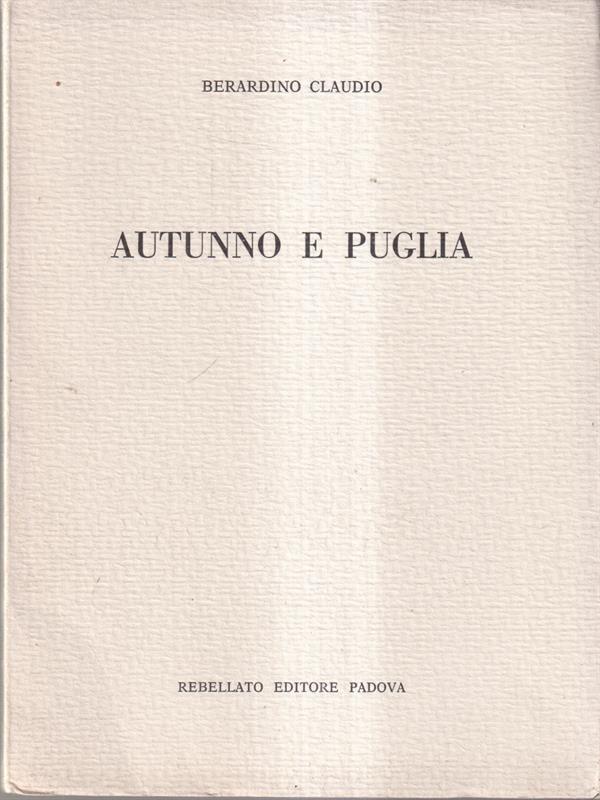 Autunno e Puglia