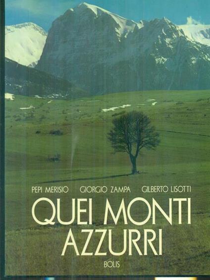 Quei monti azzurri - copertina