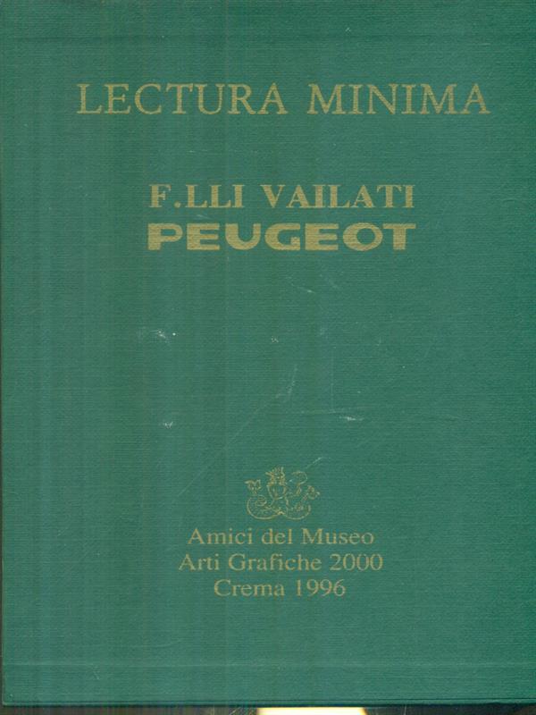 Lectura minima 4vv