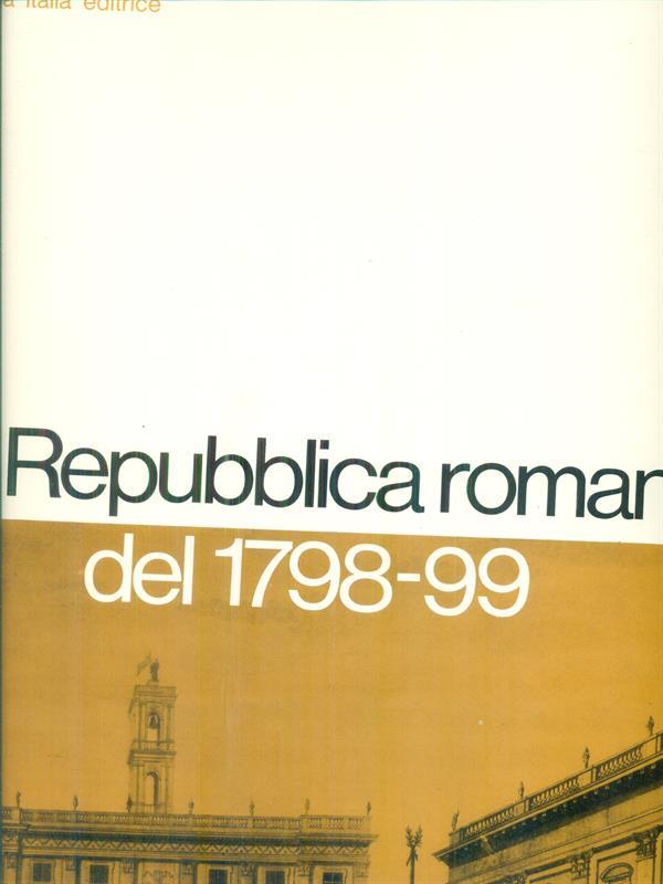 La Repubblica Romana del 1798-99