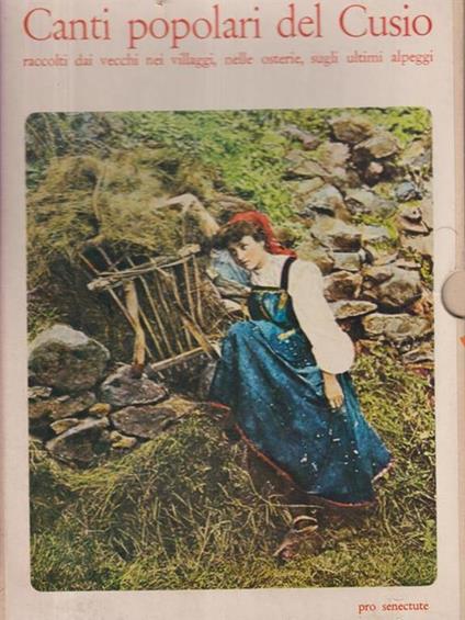 Canti popolari del Cusio. Con audiocassetta - copertina