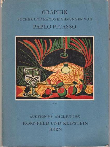 Graphik bucher und handzeichnungen von Pablo Picasso - copertina