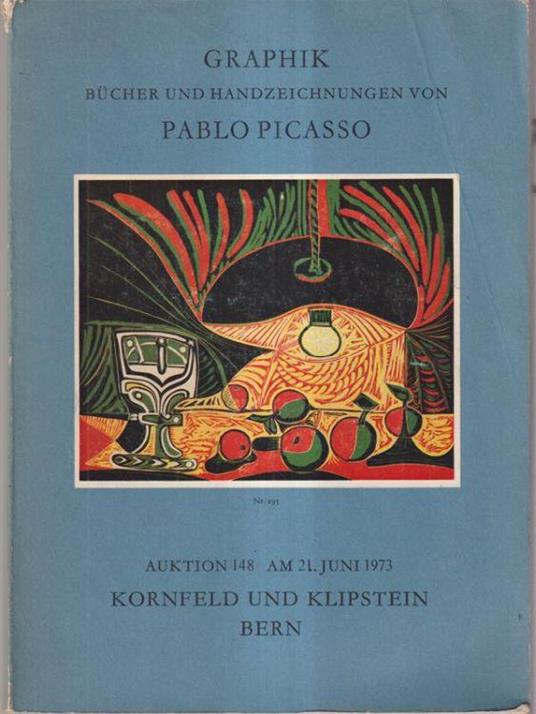 Graphik bucher und handzeichnungen von Pablo Picasso - copertina