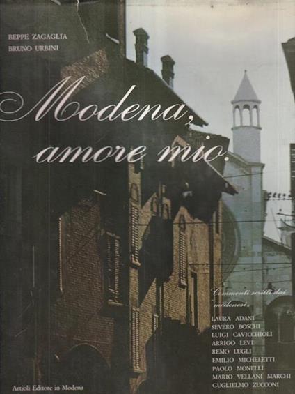 Modena, amore mio - Zagaglia - copertina