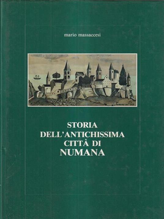 Storia dell'antichissima città di Numana - Mario Massaccesi - copertina