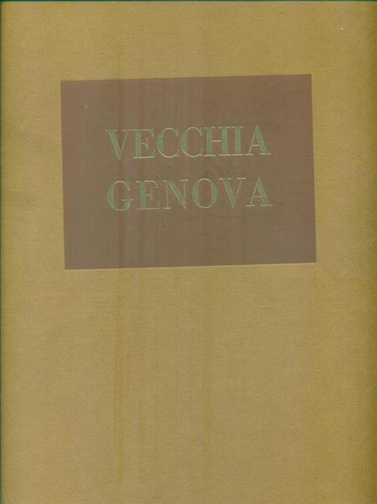 Vecchia genova - Carlo Otto Guglielmino - copertina