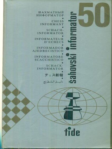 Sahovski informator 50/1990 - copertina