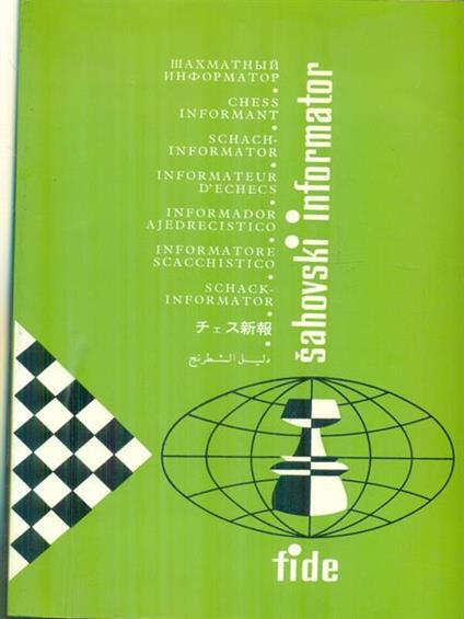 Sahovski informator 43 - copertina