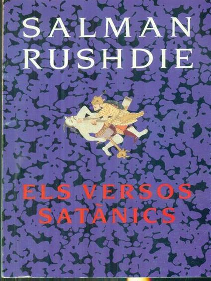 Els  versos satanics - Salman Rushdie - copertina