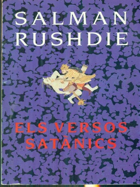 Els  versos satanics - Salman Rushdie - copertina