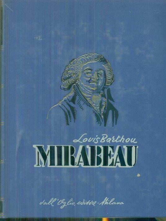 Mirabeau - Louis Barthou - copertina