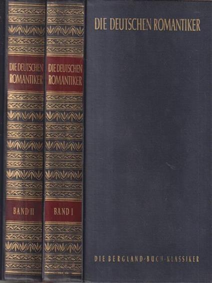 Die deutschen romantiker 2vv - Gerhard Stenzel - copertina