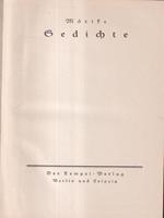 Gedichte