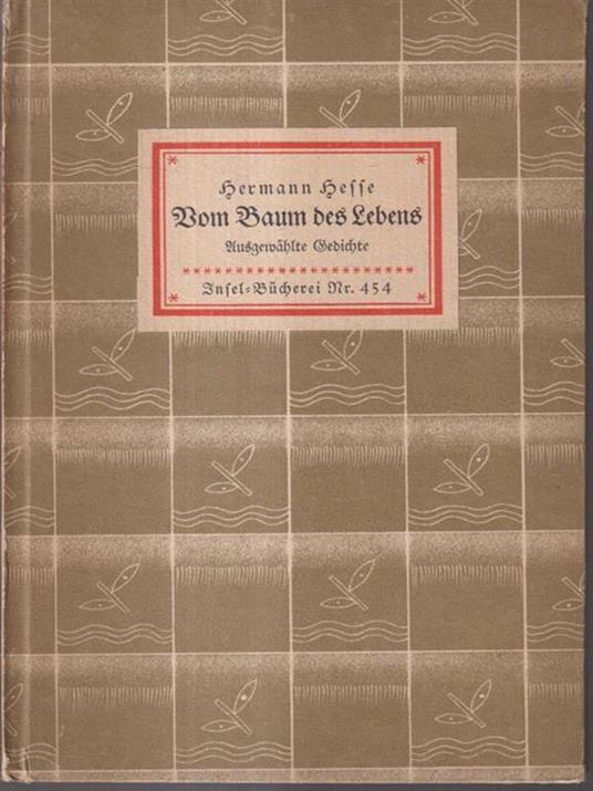 Vom Baum de Lebens - Hermann Hesse - copertina